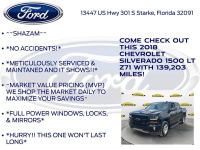 2018 Chevrolet Silverado 1500 LT LT2