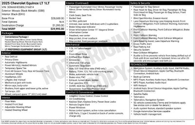 2025 Chevrolet Equinox LT
