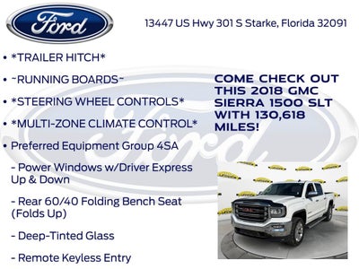 2018 GMC Sierra 1500 SLT