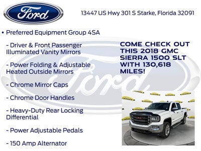 2018 GMC Sierra 1500 SLT