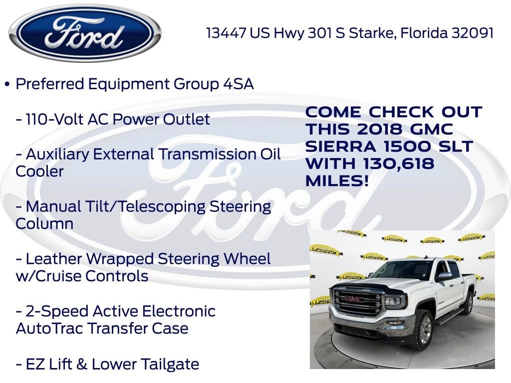 2018 GMC Sierra 1500 SLT