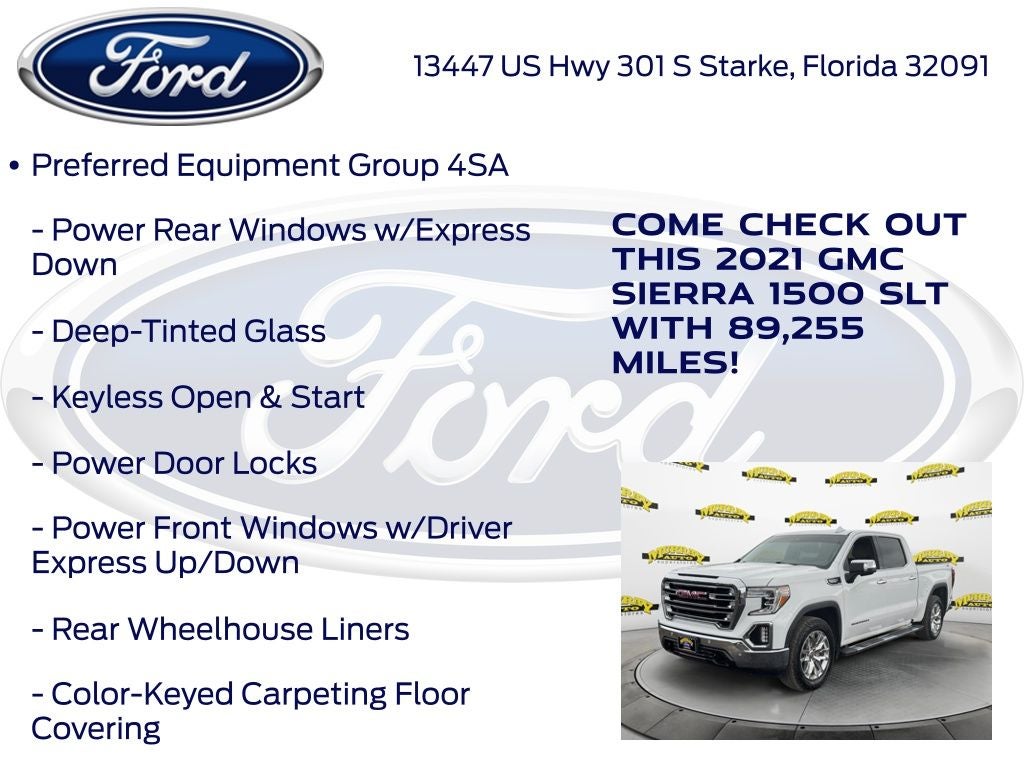 2021 GMC Sierra 1500 SLT