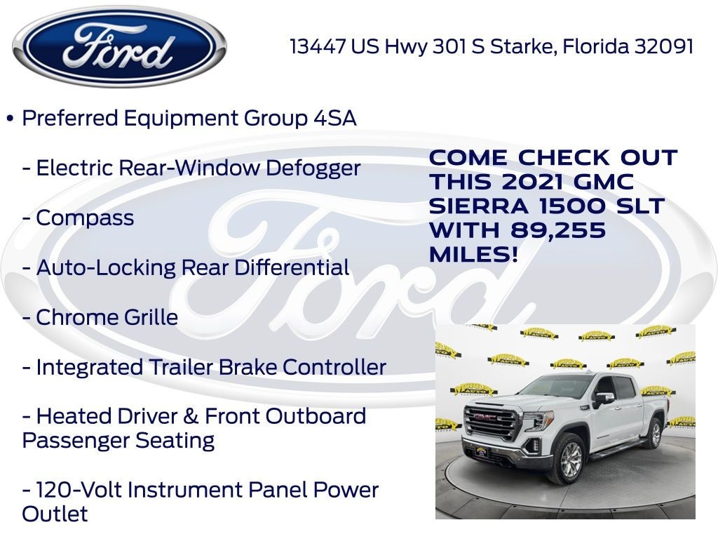 2021 GMC Sierra 1500 SLT