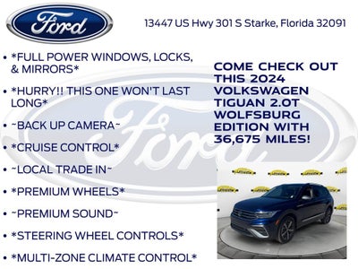 2024 Volkswagen Tiguan 2.0T SE