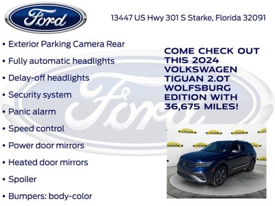 2024 Volkswagen Tiguan 2.0T SE