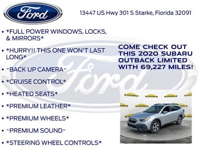 2020 Subaru Outback Limited