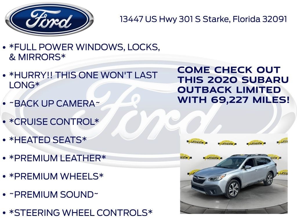 2020 Subaru Outback Limited