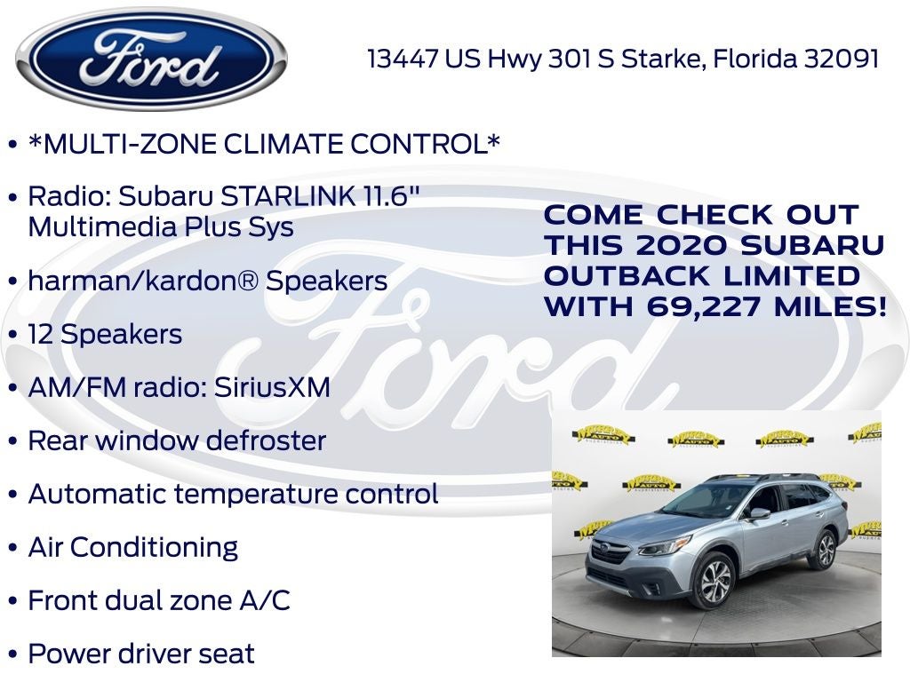 2020 Subaru Outback Limited