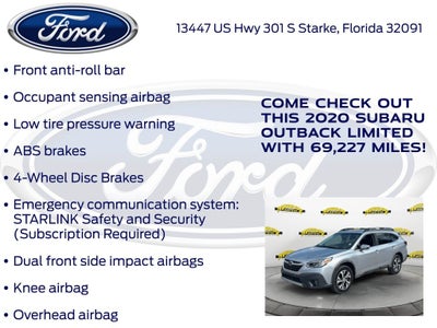 2020 Subaru Outback Limited