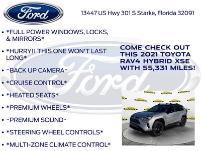 2021 Toyota RAV4 Hybrid XSE