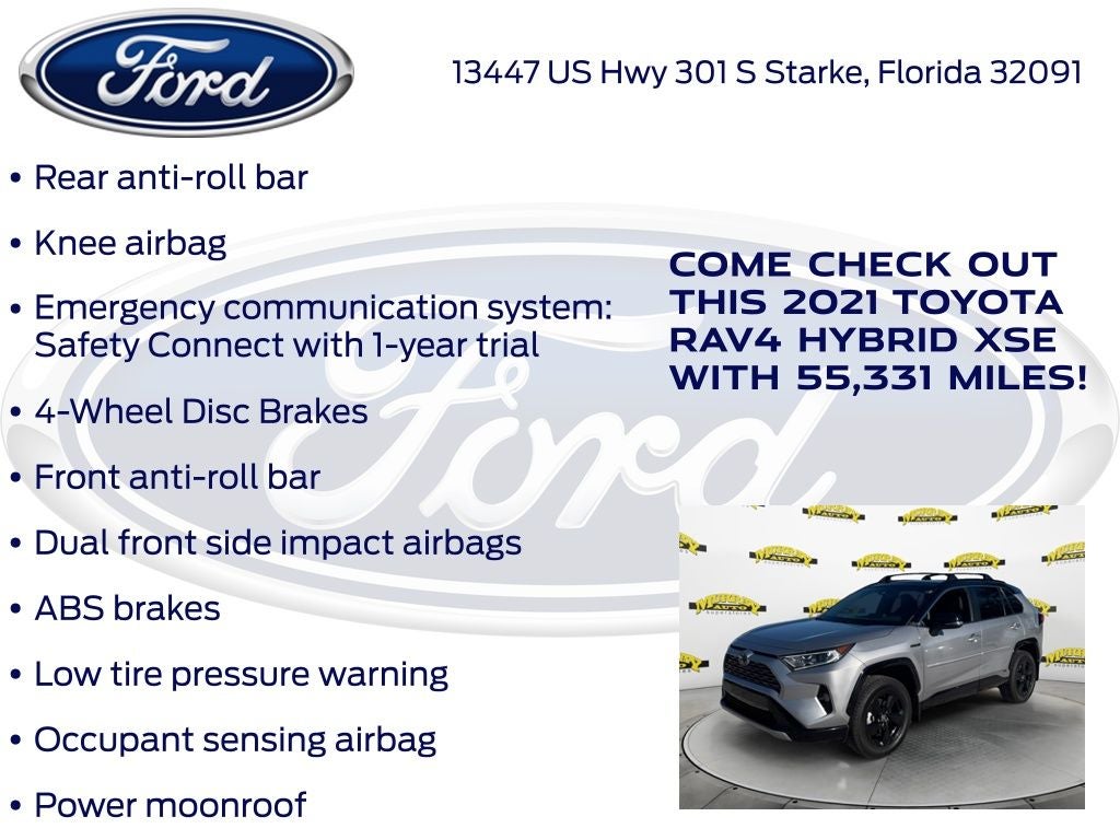 2021 Toyota RAV4 Hybrid XSE