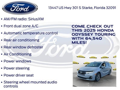 2025 Honda Odyssey Touring
