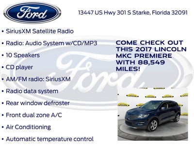 2017 Lincoln MKC Premiere