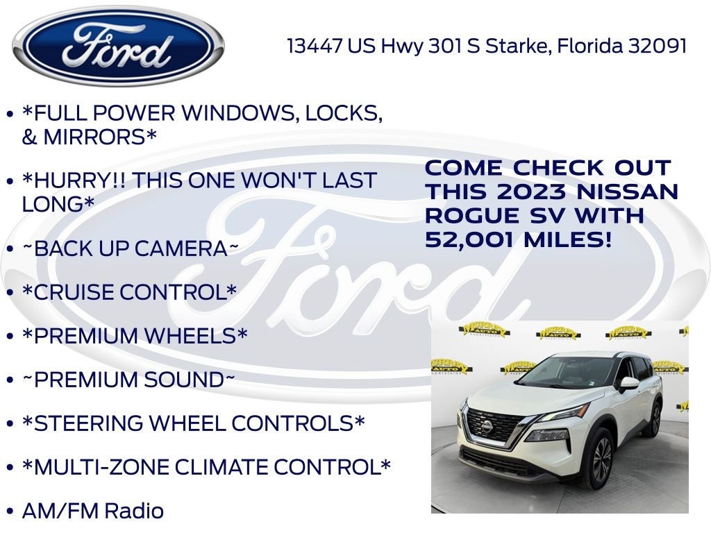 2023 Nissan Rogue SV