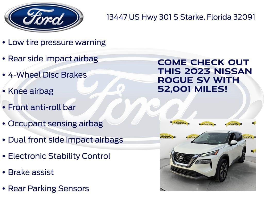 2023 Nissan Rogue SV