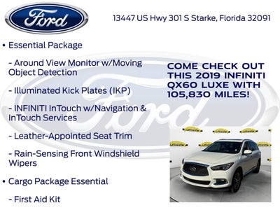 2019 INFINITI QX60 LUXE