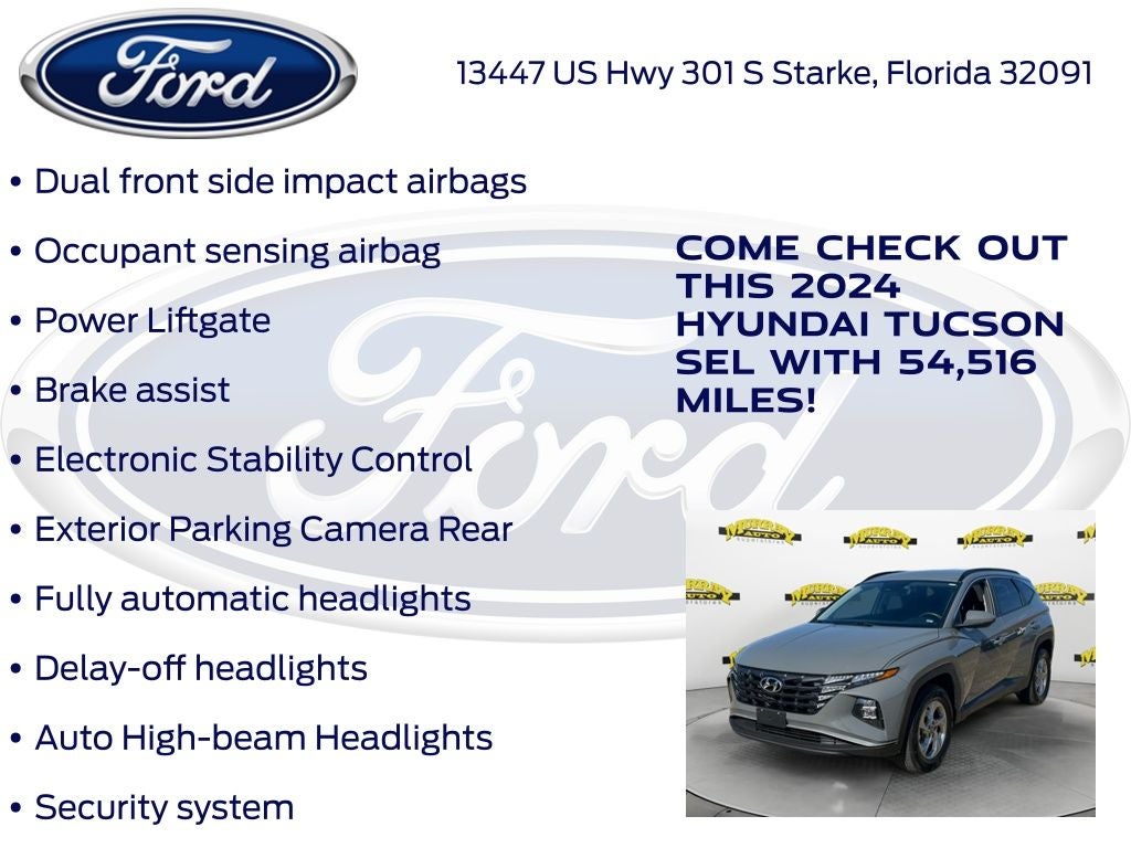 2024 Hyundai Tucson SEL -CERTIFIED-
