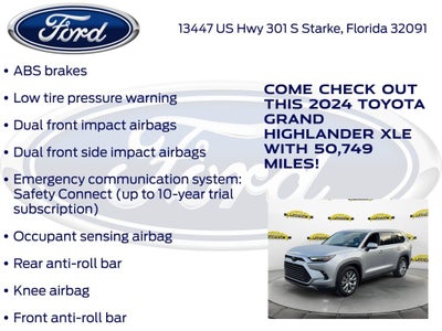 2024 Toyota Grand Highlander XLE