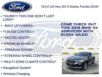 2019 BMW X4 xDrive30i