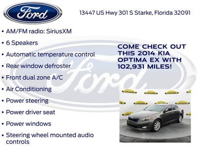 2014 Kia Optima EX