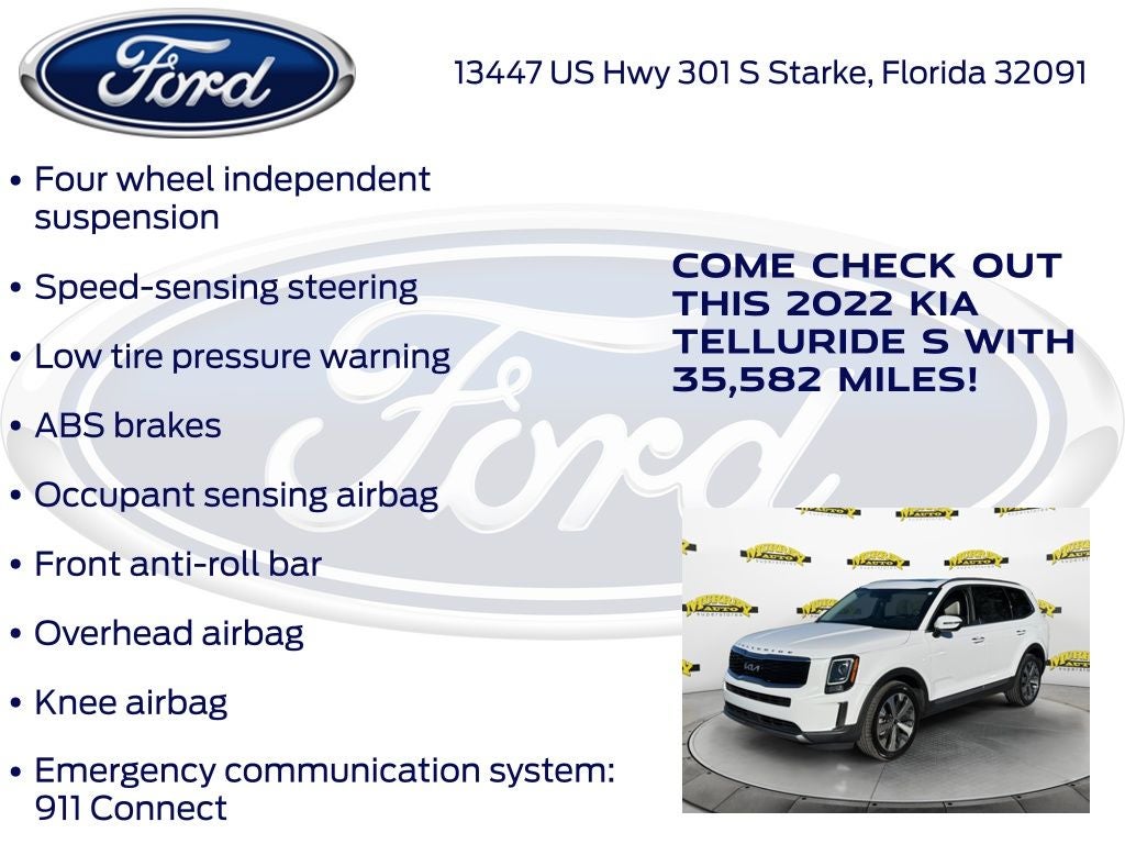 2022 Kia Telluride S