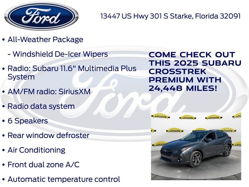 2025 Subaru Crosstrek Premium