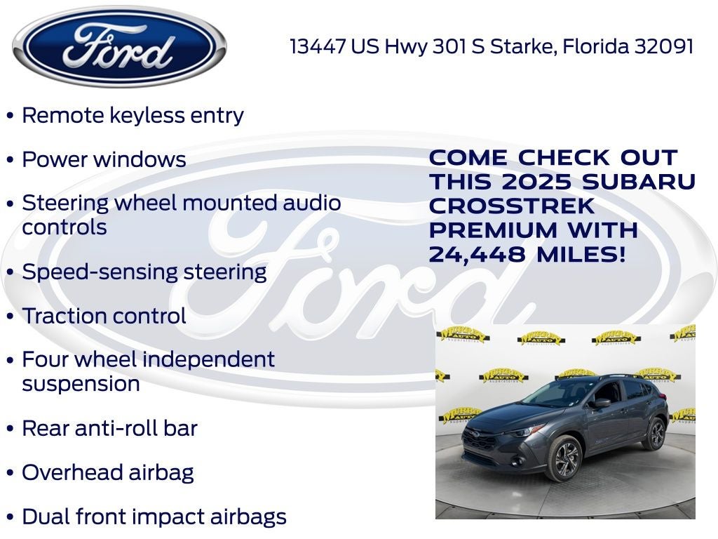 2025 Subaru Crosstrek Premium