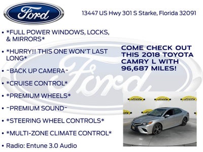 2018 Toyota Camry L