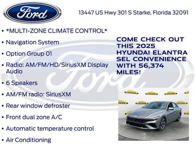 2025 Hyundai Elantra SEL Convenience