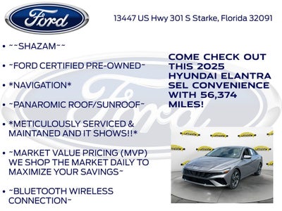 2025 Hyundai Elantra SEL Convenience