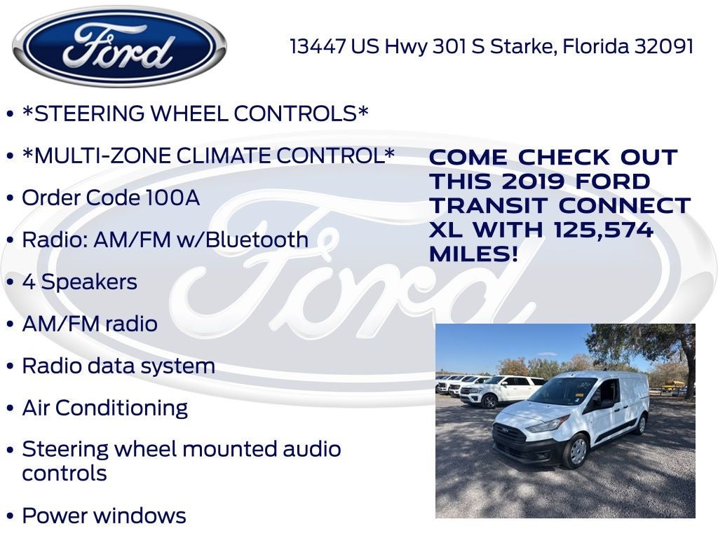 2019 Ford Transit Connect XL