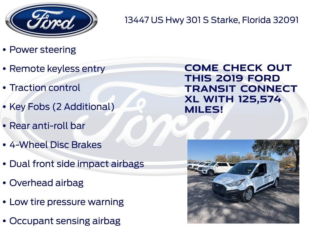 2019 Ford Transit Connect XL