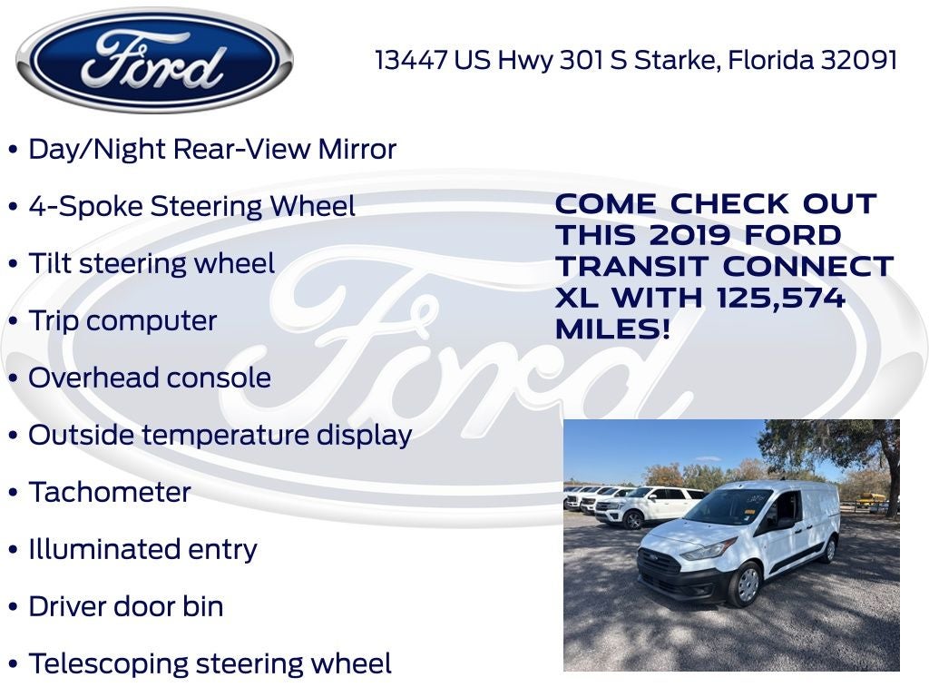 2019 Ford Transit Connect XL