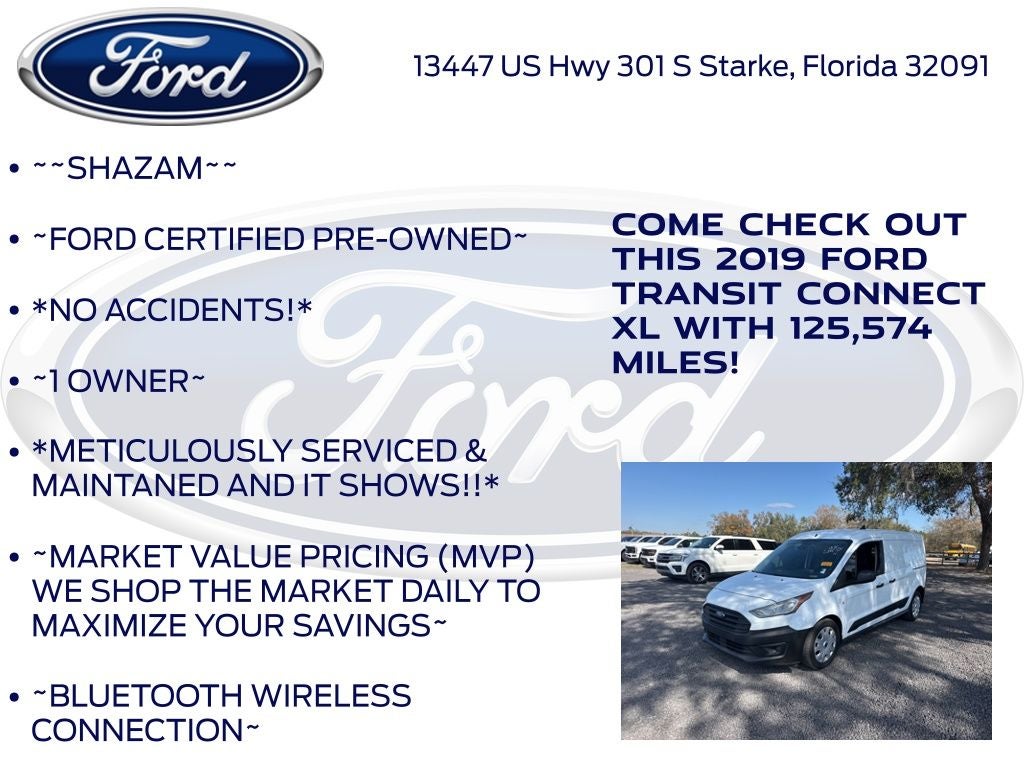 2019 Ford Transit Connect XL