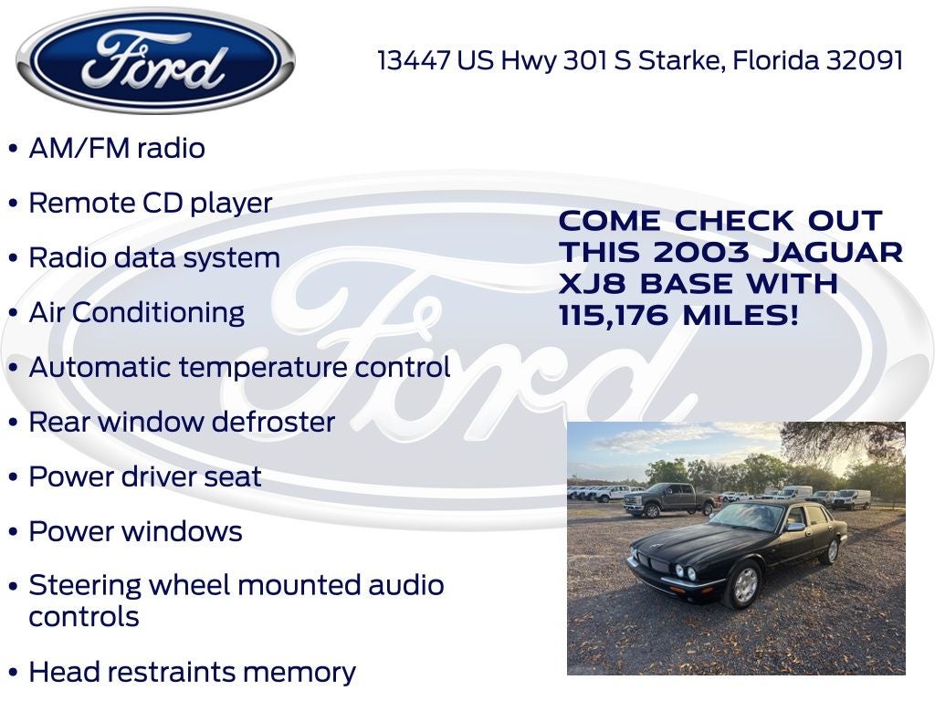 2003 Jaguar XJ8 Base