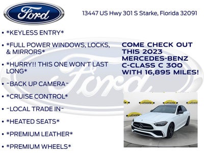 2023 Mercedes-Benz C-Class C 300 4MATIC®